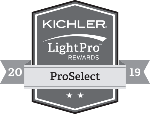 Kichler LightPro Rewards ProSelect 2019 badge
